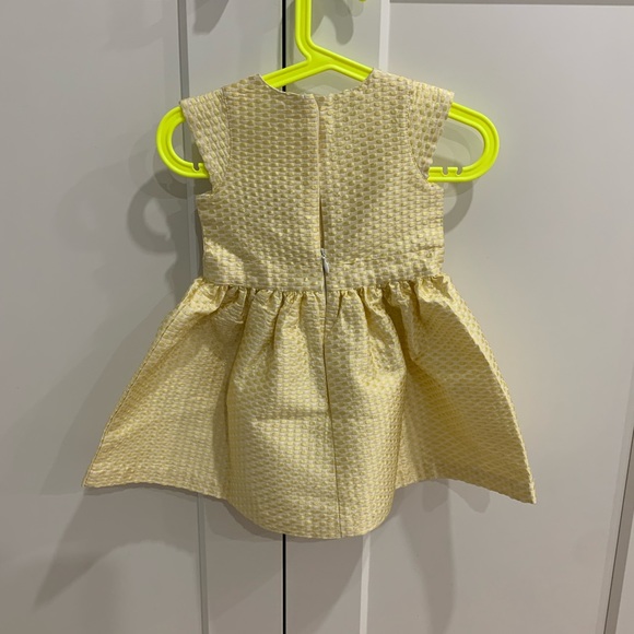 Beautiful Yellow/Gold Dress - 18 Months - Picture 2 of 3